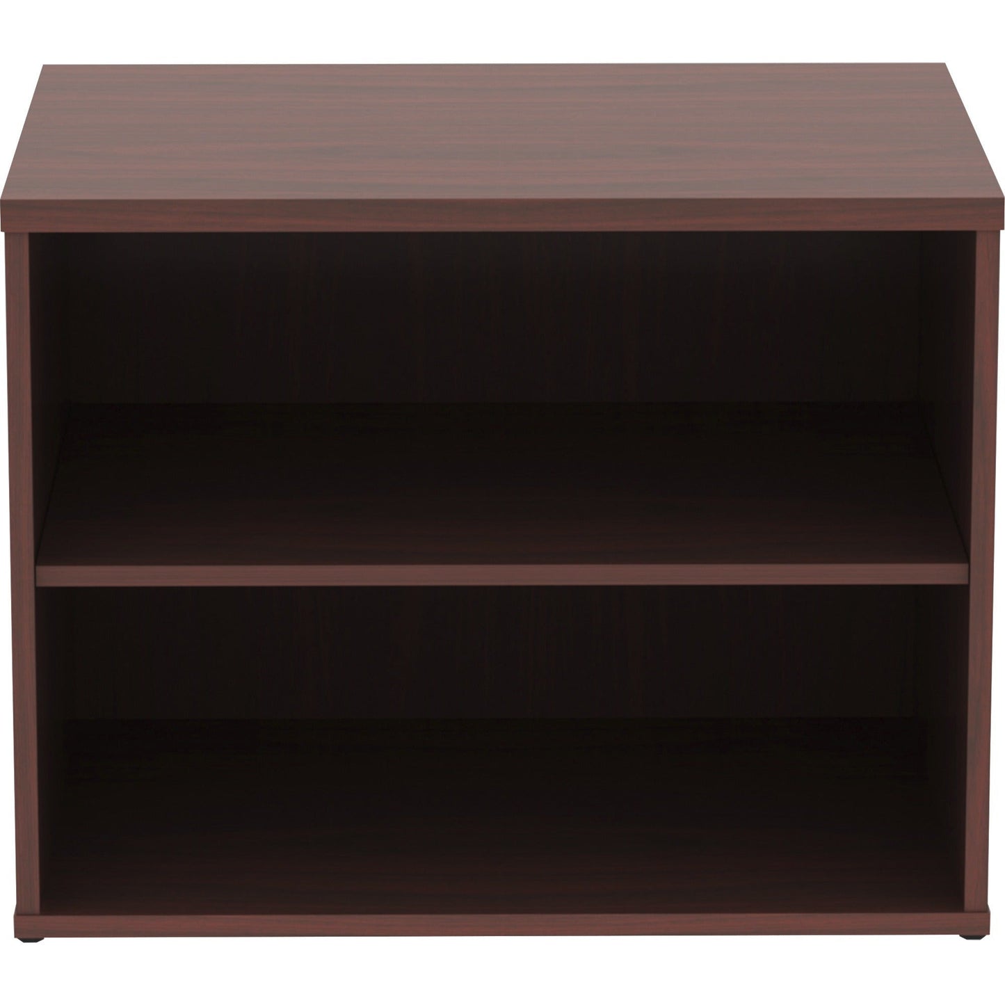 Lorell Relevance Series Executive Open - Shelf Storage Credenza 29.5"W x 22"D x 23.1"H (LLR - LLR162295) - SchoolOutlet