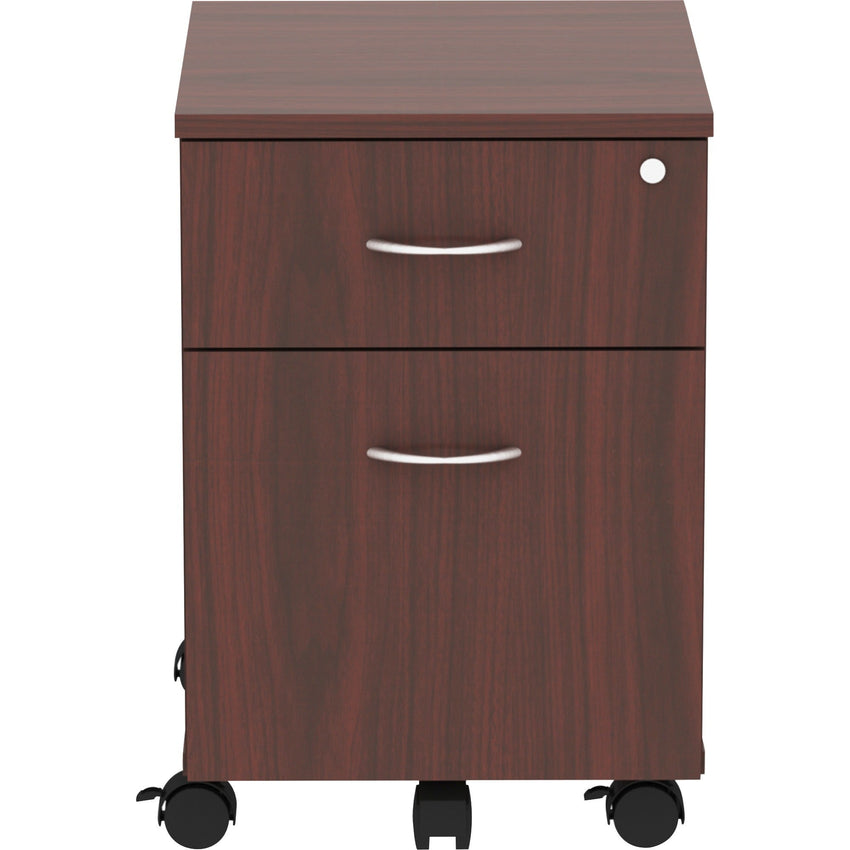 Lorell Relevance Series Mobile Box/File Pedestal 15.7"W x 19.9"D x 22.9"H (LLR - REL - FC158 - 2D) - SchoolOutlet