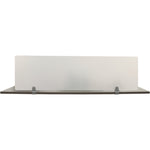 Lorell Relevance Series Clear Acrylic Modesty/Privacy Panel 49.2
