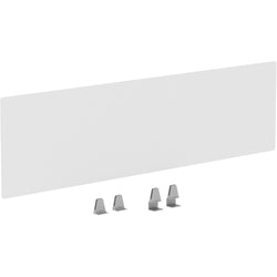 Lorell Relevance Series Clear Acrylic Modesty/Privacy Panel 59"W x 15.7"H (LLR-LLR16221)