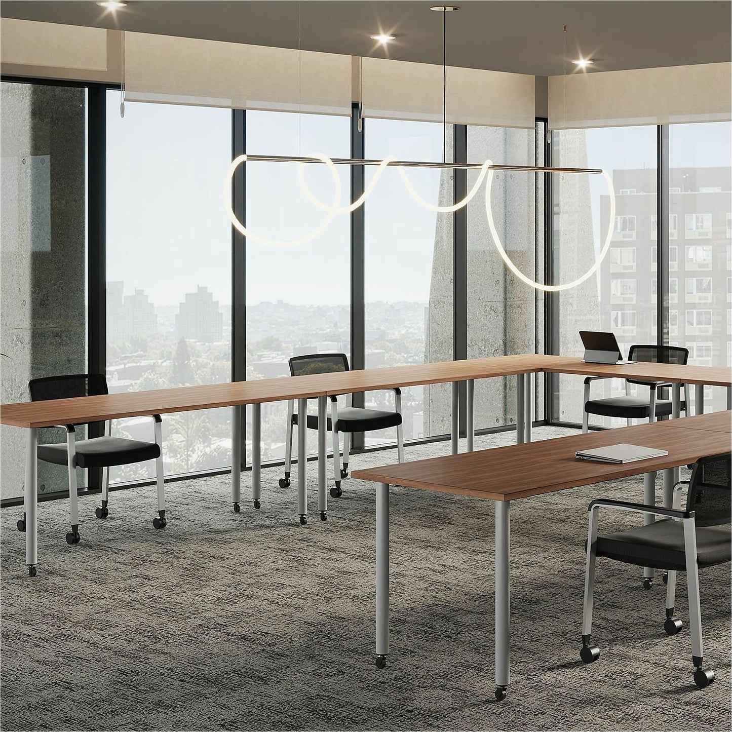 Lorell Relevance Series Tabletop 60"W x 30"D x 1"Thick (LLR - LLR16242) - SchoolOutlet