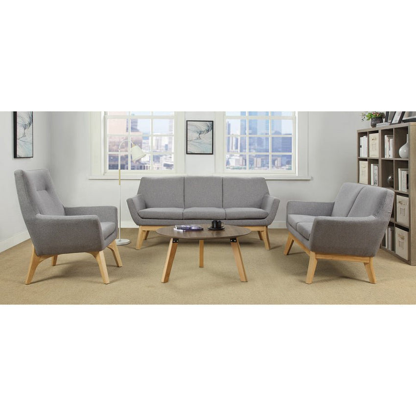 Lorell Quintessence Collection Round Coffee Table 32" Diameter x 15.7"H (LLR - LLR16247) - SchoolOutlet