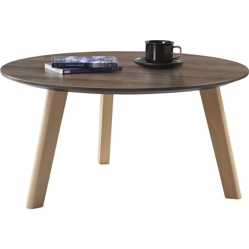 Lorell Quintessence Collection Round Coffee Table 32" Diameter x 15.7"H (LLR - LLR16247) - SchoolOutlet