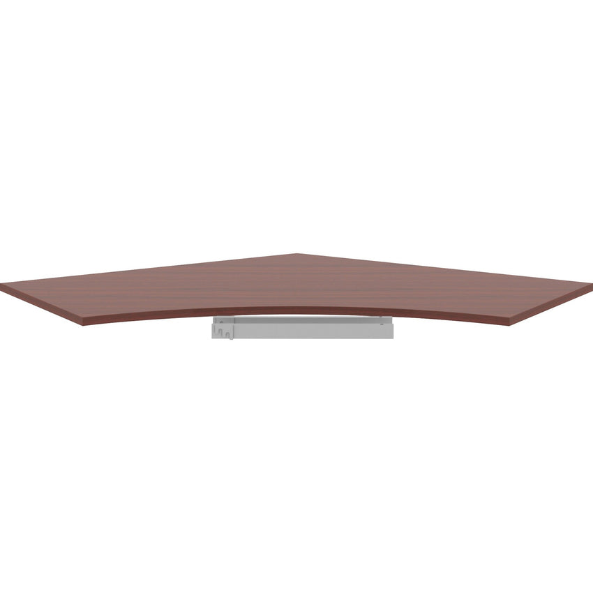 Lorell Relevance Series 120 - Degree Curve Worksurface 34.13"W x 47.25"L x 1"Thick (LLR - LLR1624X4725) - SchoolOutlet