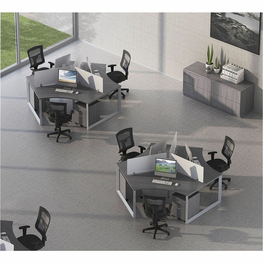 Lorell Relevance Series Wide Side Leg for 120 Workstations and Conference Tables (LLR - LLR16251) - SchoolOutlet