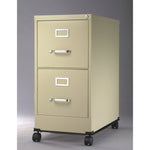 Lorell Fortress Commercial - Grade File Caddy 400 lb Capacity Mobile Base (LLR - LLR17573) - SchoolOutlet