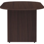 Lorell Essentials Oval Conference Table Espresso 72