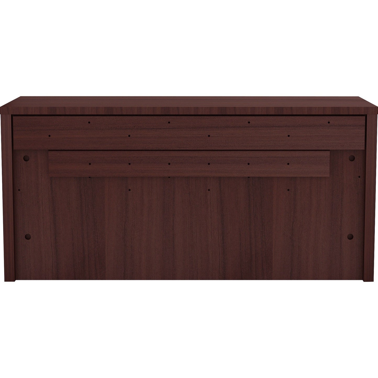Lorell Essentials Series Wall - Mount Storage Hutch Espresso Laminate 36"W x 15"D x 17"H (LLR - LLR18240) - SchoolOutlet