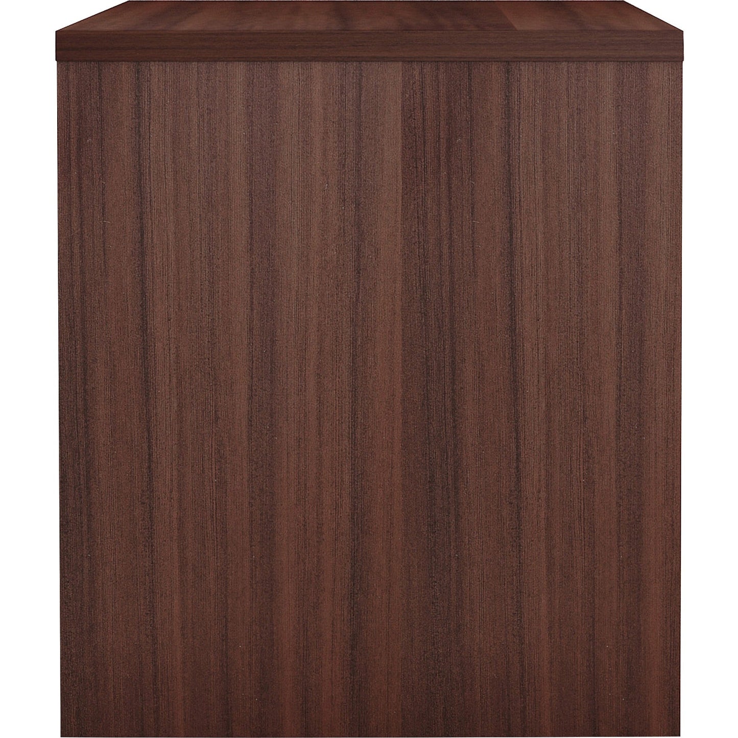 Lorell Essentials Series Wall - Mount Storage Hutch Espresso Laminate 36"W x 15"D x 17"H (LLR - LLR18240) - SchoolOutlet