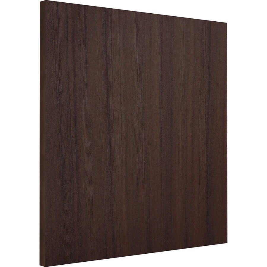 Lorell Essentials Series Wall - Mount Hutch Door Kit Espresso Wood Hinged Doors (LLR - LLR18242) - SchoolOutlet