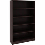 Lorell Essentials Series Laminate 5 Shelf Bookcase 36