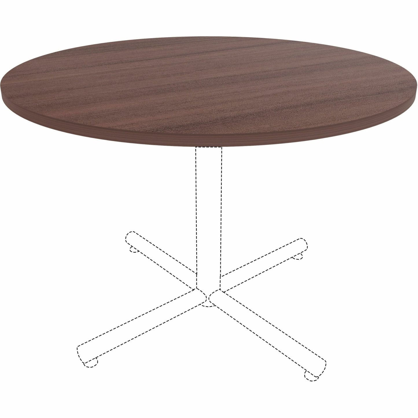 Lorell Essentials Round Conference Tabletop 42" Dia x 1"Thick (LLR - LLRESS - RT42 - 1IN) - SchoolOutlet