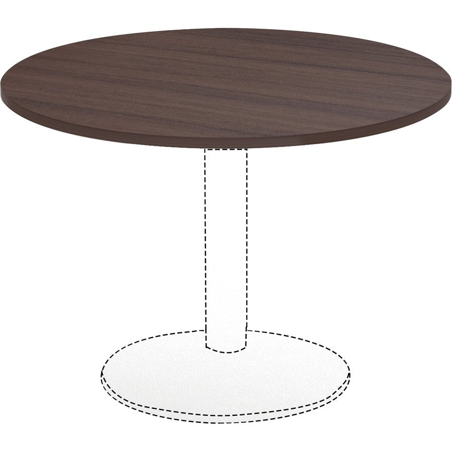 Lorell Essentials Round Conference Tabletop 42" Dia x 1"Thick (LLR - LLRESS - RT42 - 1IN) - SchoolOutlet