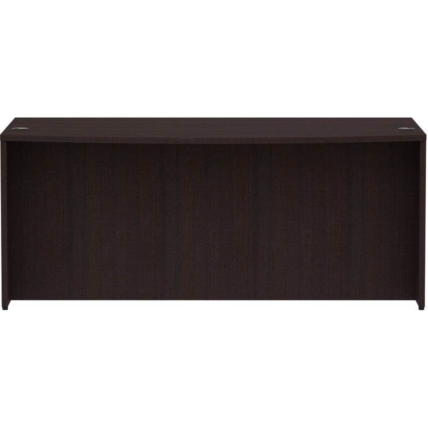 Lorell Essentials Series 72"W x 41.4"D x 29.5"H Bowfront Desk Shell, 1" Thick (LLR - ESS - BFD72) - SchoolOutlet