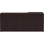 Lorell Essentials Series Executive Left Corner Credenza 36