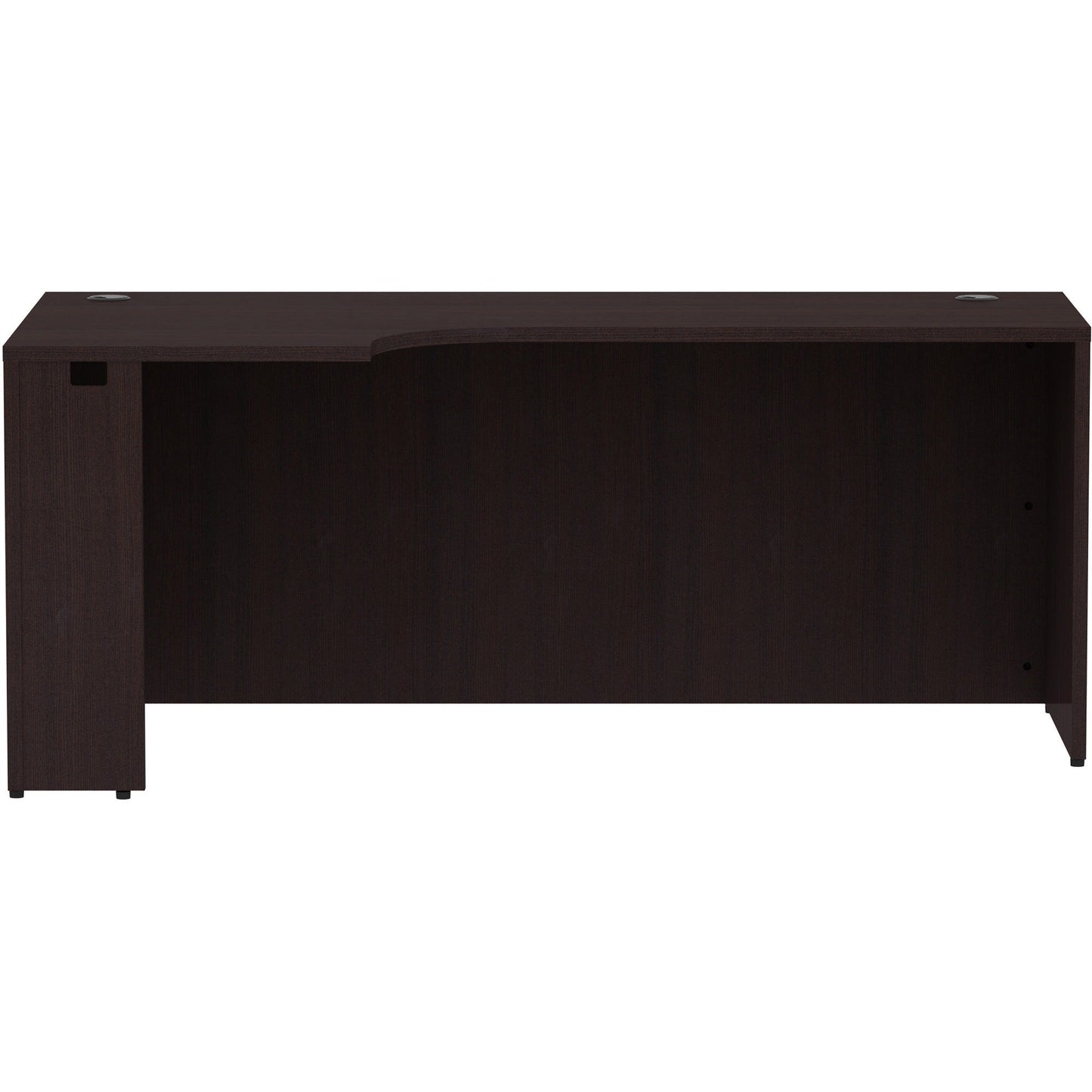 Lorell Essentials Series Executive Left Corner Credenza 36"D x 24"D x 29.5"H (LLR - LLR18267) - SchoolOutlet