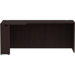 Lorell Essentials Series Executive Left Corner Credenza 36