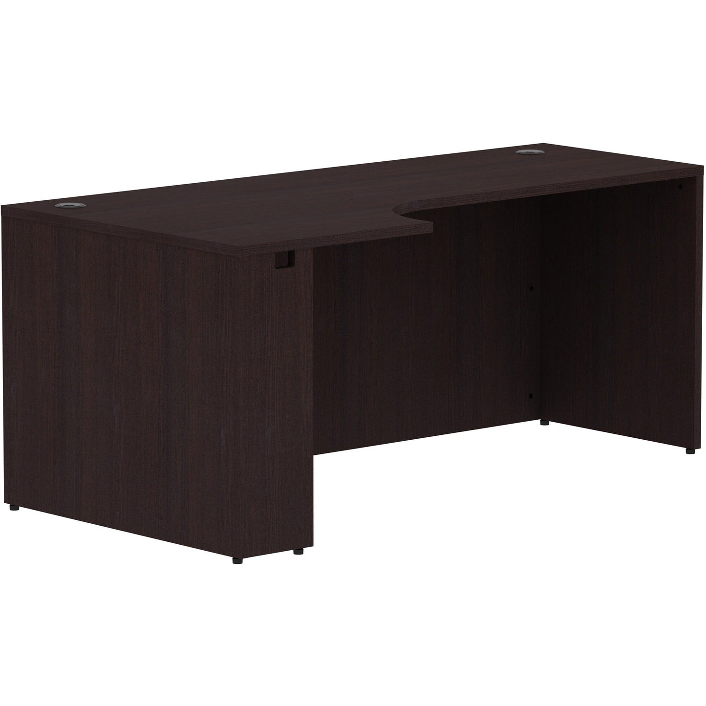 Lorell Essentials Series Executive Left Corner Credenza 36"D x 24"D x 29.5"H (LLR - LLR18267) - SchoolOutlet