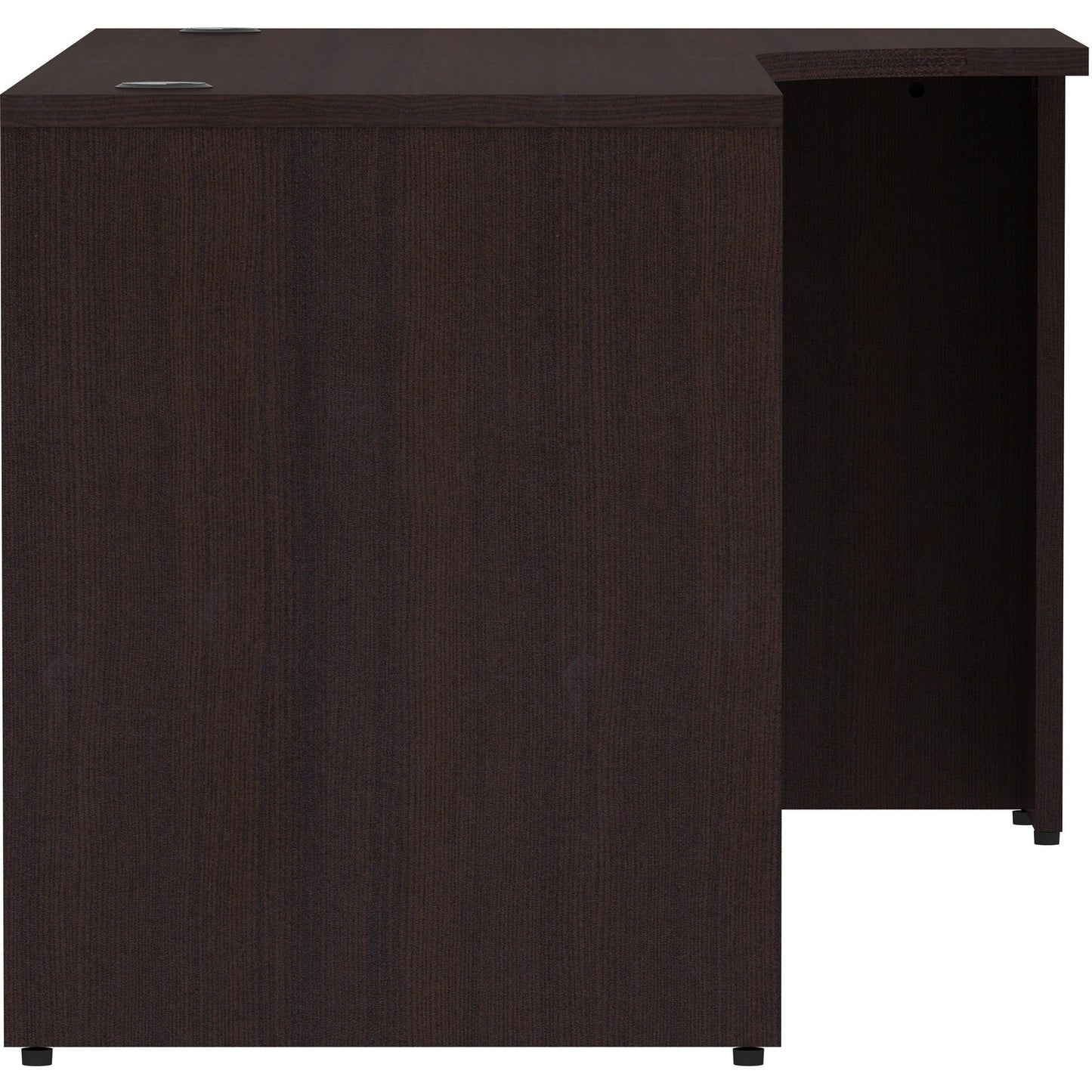 Lorell Essentials Series Executive Right Corner Credenza 36"D x 24"D x 29.5"H (LLR - LLR18268) - SchoolOutlet