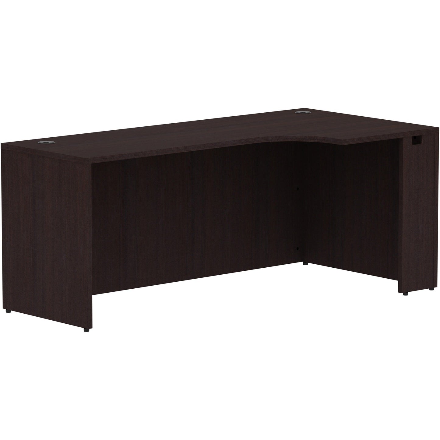 Lorell Essentials Series Executive Right Corner Credenza 36"D x 24"D x 29.5"H (LLR - LLR18268) - SchoolOutlet
