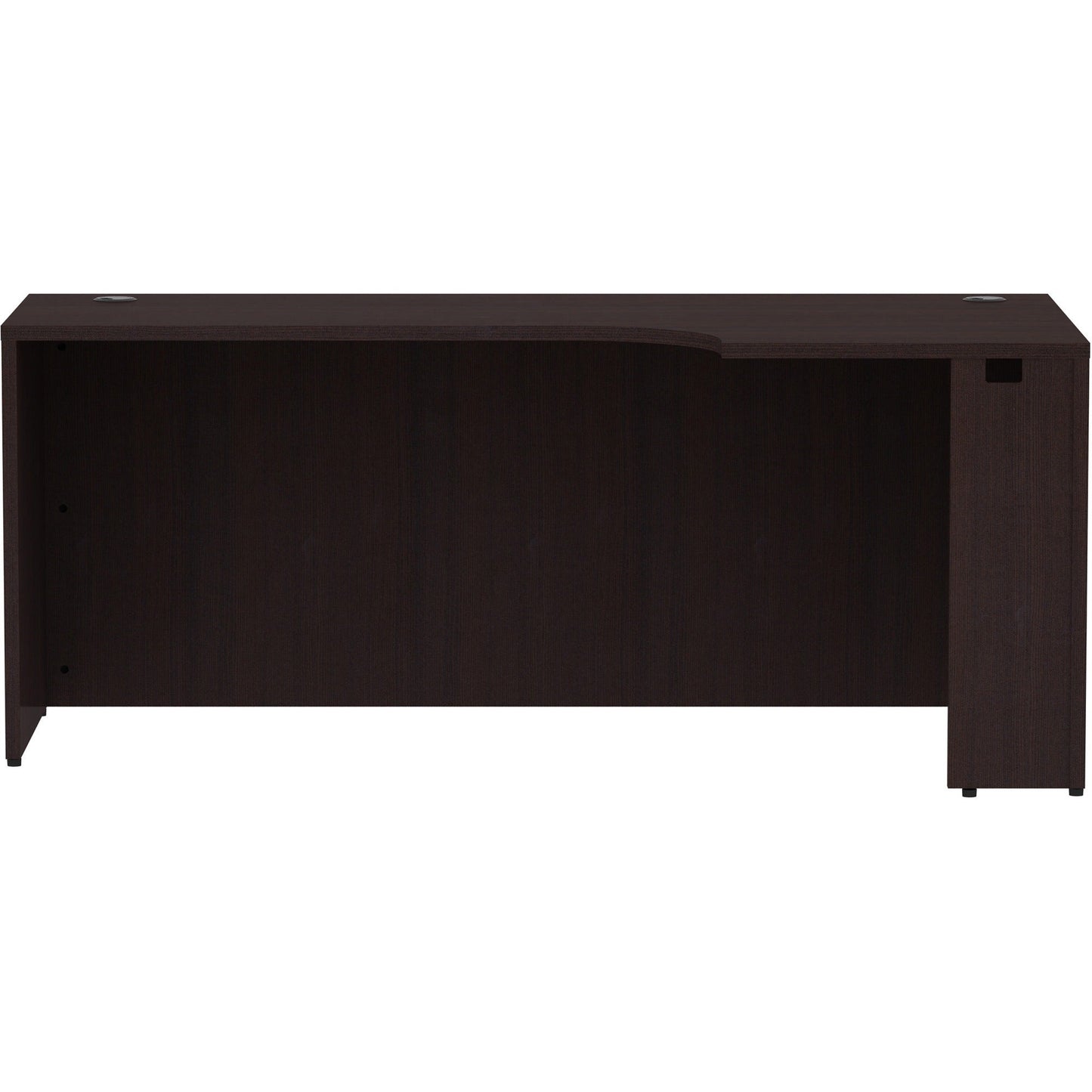 Lorell Essentials Series Executive Right Corner Credenza 36"D x 24"D x 29.5"H (LLR - LLR18268) - SchoolOutlet