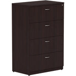 Lorell Essentials Series 4 - Drawer Lateral File with Anti - tip Mechanism Assembly Required 35.5