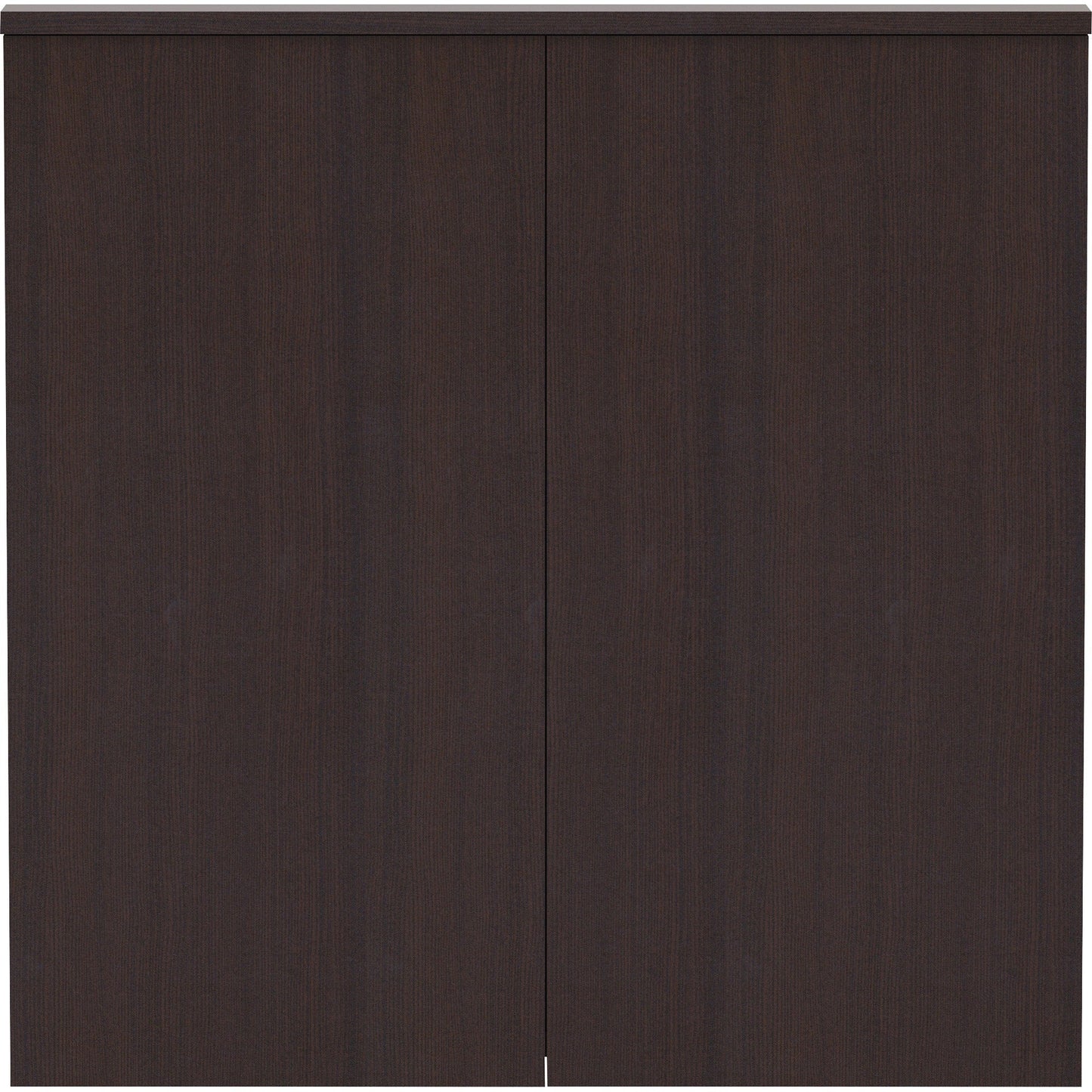 Lorell Dry - Erase Whiteboard Presentation Cabinet Hinged Doors 47.3" x 47.3" (LLR - LLR18275) - SchoolOutlet