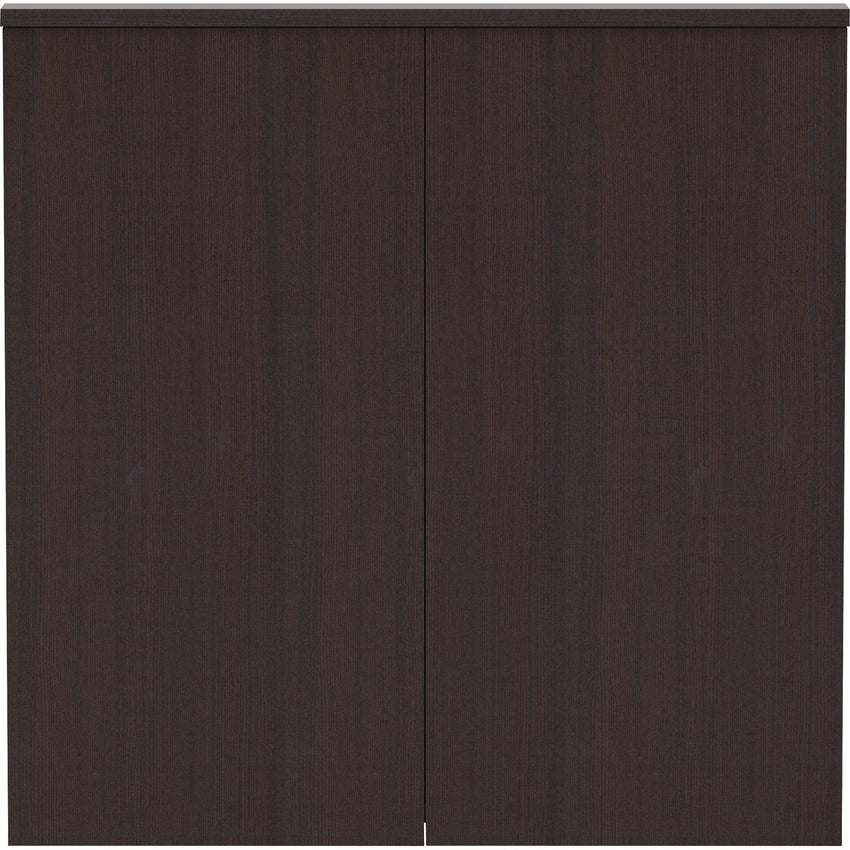 Lorell Dry - Erase Whiteboard Presentation Cabinet Hinged Doors 47.3" x 47.3" (LLR - LLR18275) - SchoolOutlet