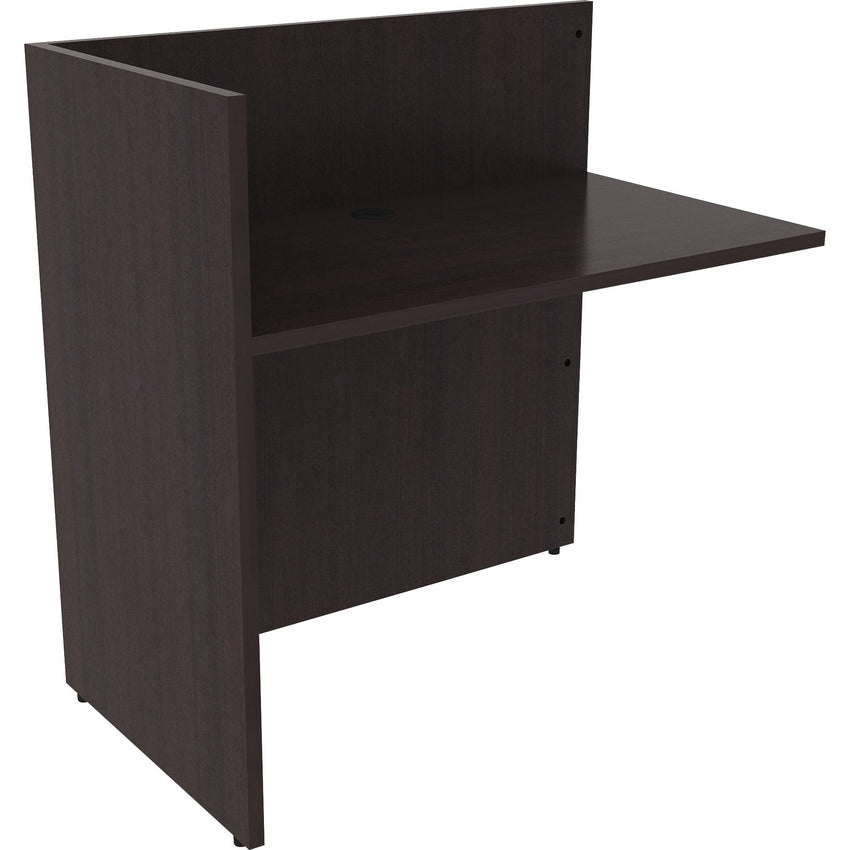 Lorell Essentials Reception Return 42"W x 24"D x 41.5"H (LLR - ESS - RR42) - SchoolOutlet