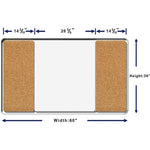 Lorell DIY Whiteboard Mounting Frame 36