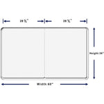 Lorell DIY Whiteboard Mounting Frame 36