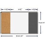 Lorell DIY Whiteboard Mounting Frame 36