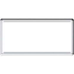 Lorell DIY Whiteboard Mounting Frame 36"H x 72"W Silver Aluminum (LLR-LLR18322)