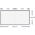 Lorell DIY Whiteboard Mounting Frame 36