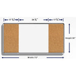 Lorell DIY Whiteboard Mounting Frame 36