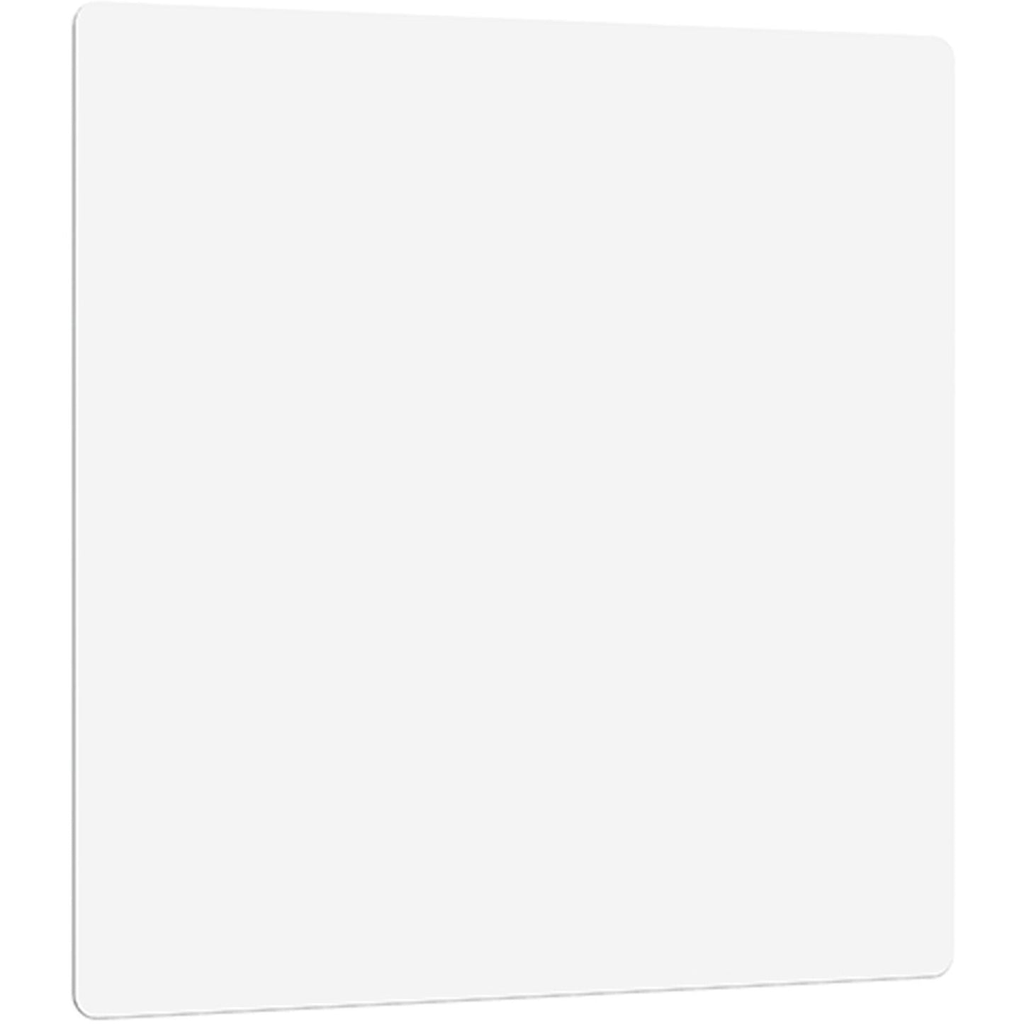 Lorell DIY Frameless Magnetic Dry - Erase Glass Board for Modular Aluminum Frame Systems 36"W x 36"H (LLR - LLR18324) - SchoolOutlet