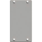 Lorell DIY Frameless Corkboard Gray Cork Surface 18
