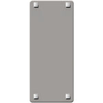 Lorell DIY Frameless Corkboard Brown Cork Surface 15