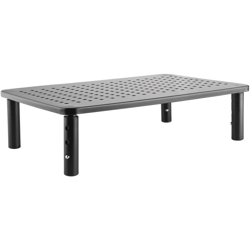 Lorell Height - Adjustable Device Stand 5.5"H x 9.25"W x 14.5"D Black (LLR - LLR18329) - SchoolOutlet
