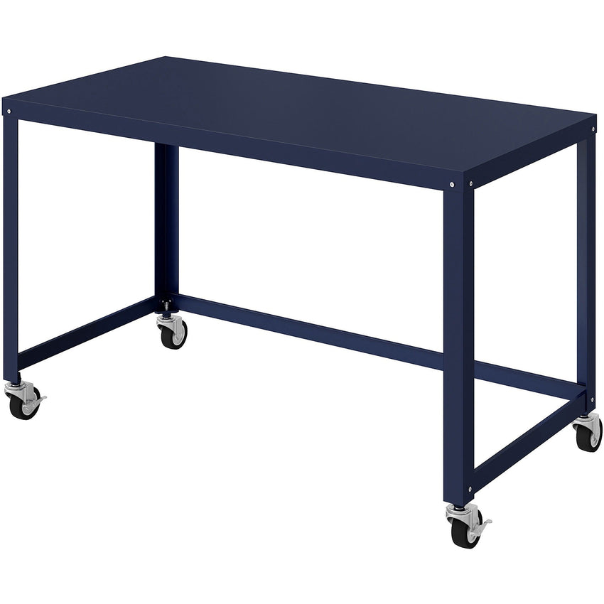 Lorell SOHO Personal Mobile Desk 48"L x 24"D x 30"H (LLR - LLR18335) - SchoolOutlet
