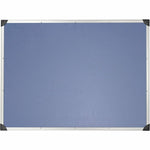 Lorell Master - Level Architectural Aluminum Frame Resilient Corkboard 36