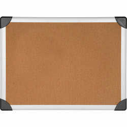 Lorell Master-Level Architectural Aluminum Frame Resilient Corkboard 48"W x 36"H (LLR-LLR19192)