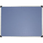 Lorell Master - Level Architectural Aluminum Frame Resilient Corkboard 48