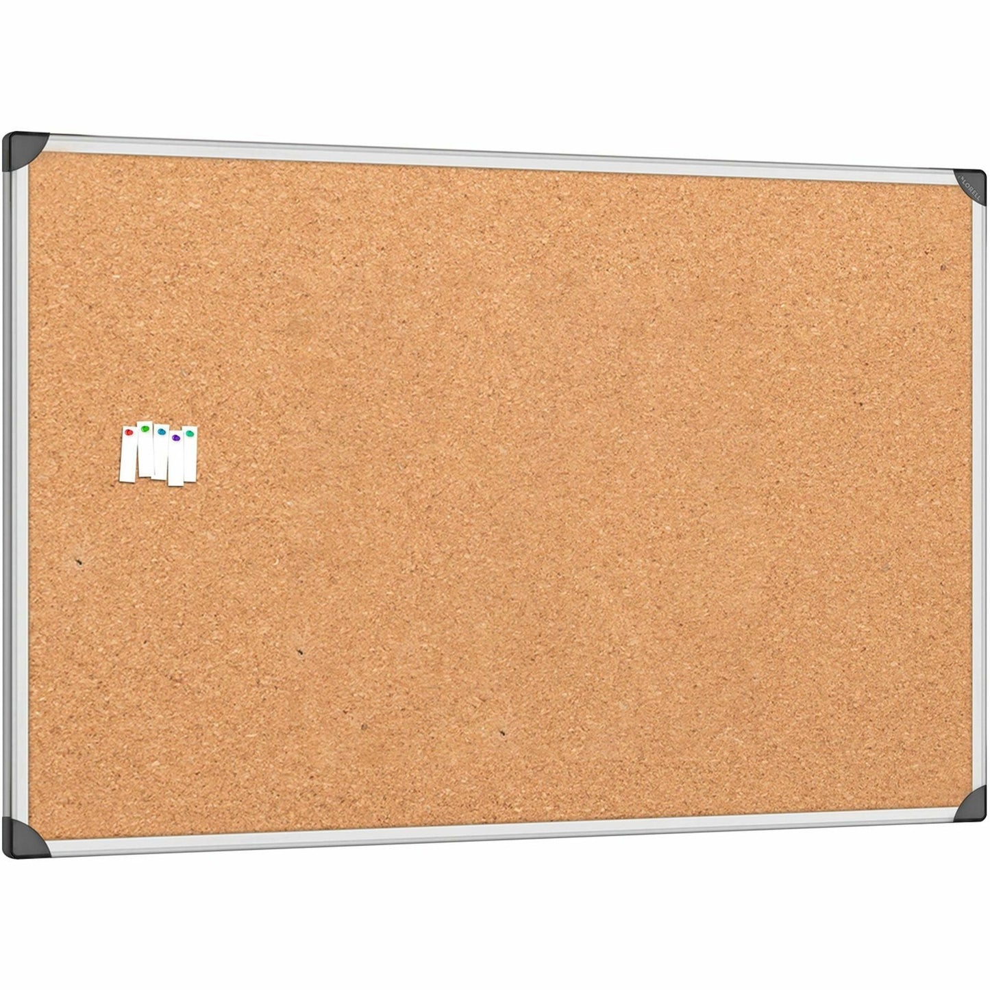 Lorell Master - Level Architectural Aluminum Frame Resilient Corkboard 72"W x 48"H (LLR - LLR19193) - SchoolOutlet