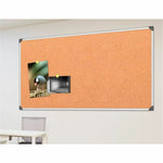 Lorell Master - Level Architectural Aluminum Frame Resilient Corkboard 96