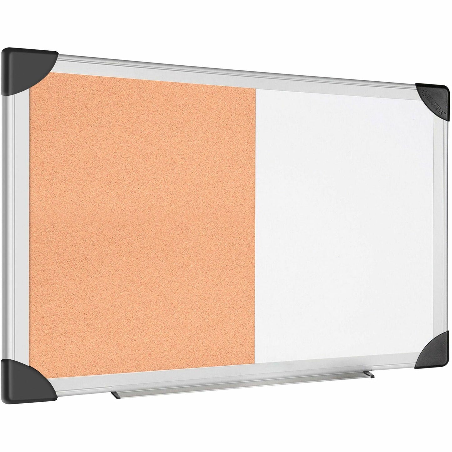 Lorell Combo Dry - Erase/Cork Board Aluminum Frame 24"W x 18"H (LLR - LLR19290) - SchoolOutlet