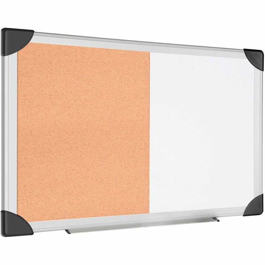 Lorell Combo Dry - Erase/Cork Board Aluminum Frame 24"W x 18"H (LLR - LLR19290) - SchoolOutlet