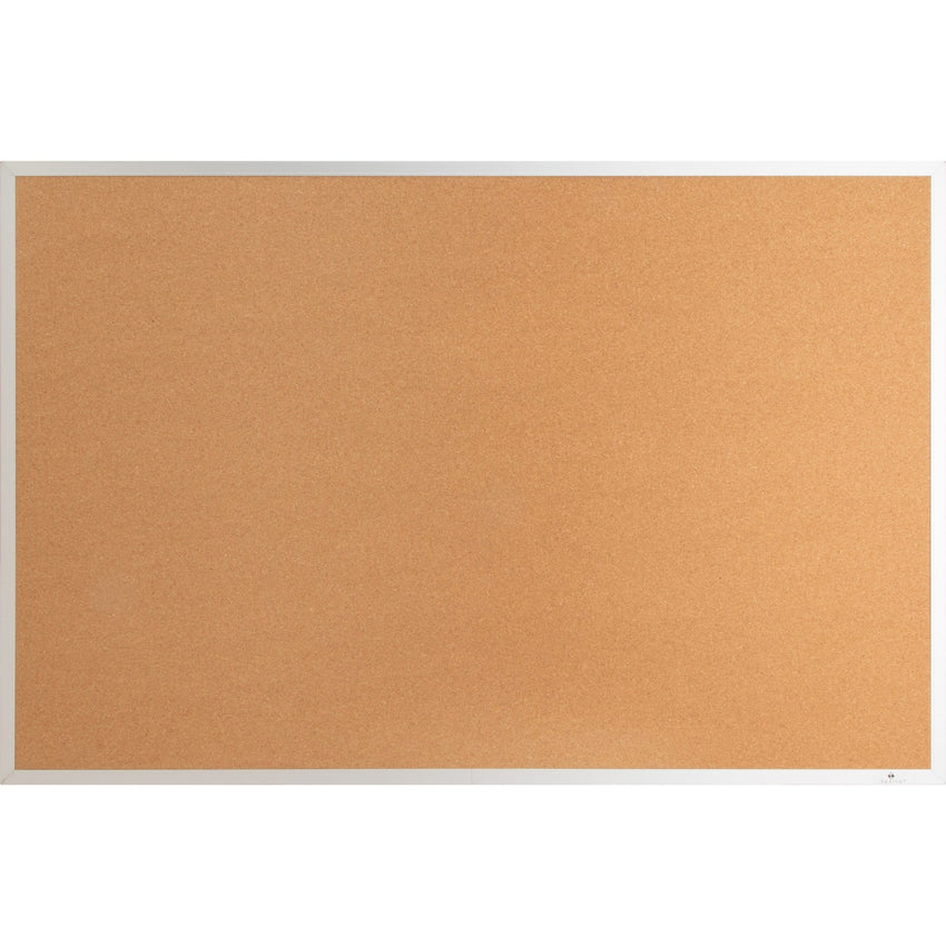 Lorell Bulletin Board Cork Surface 48"W x 36"H (LLR - LLR197648) - SchoolOutlet