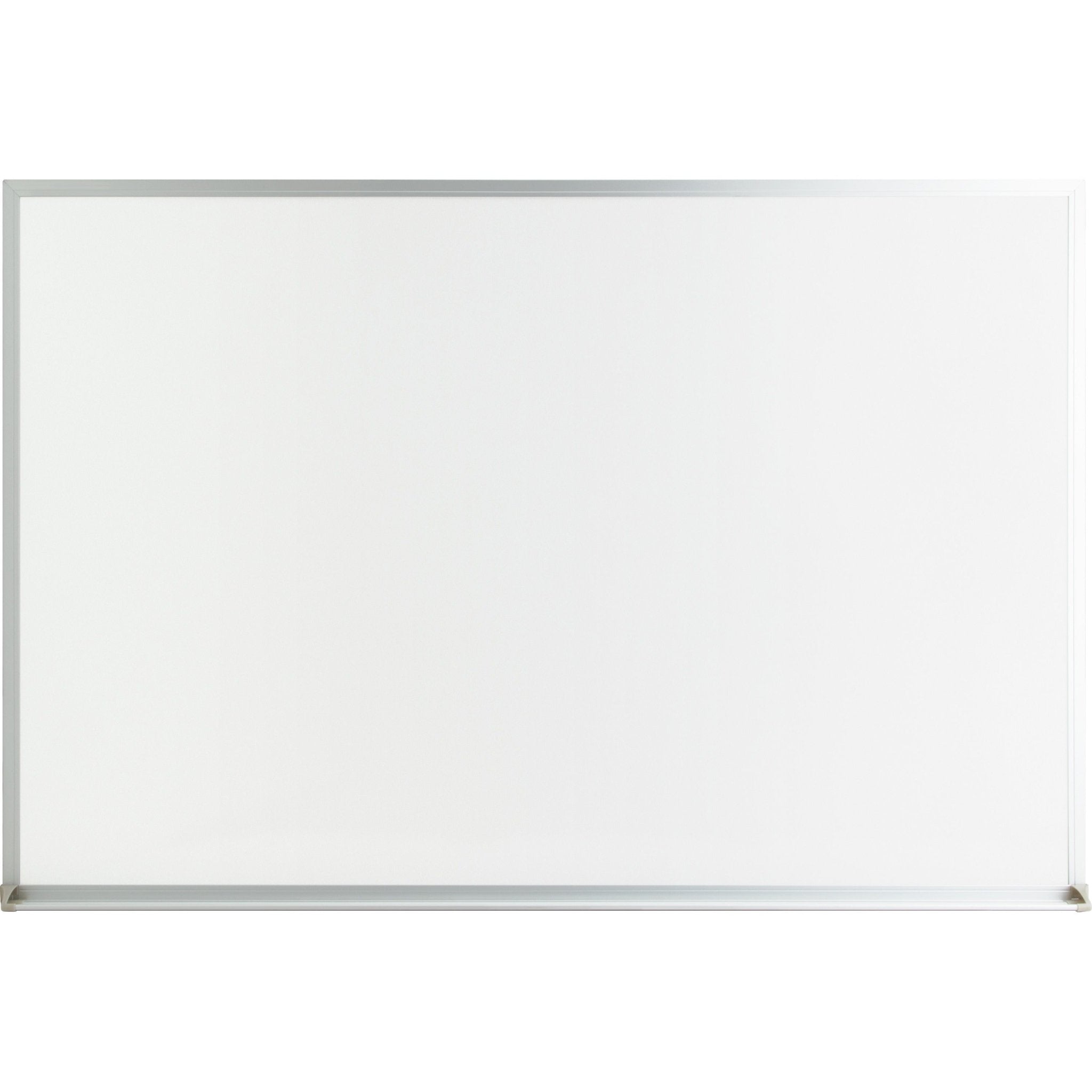 Lorell Economy Dry-Erase Board with White Aluminum Frame and Melamine ...