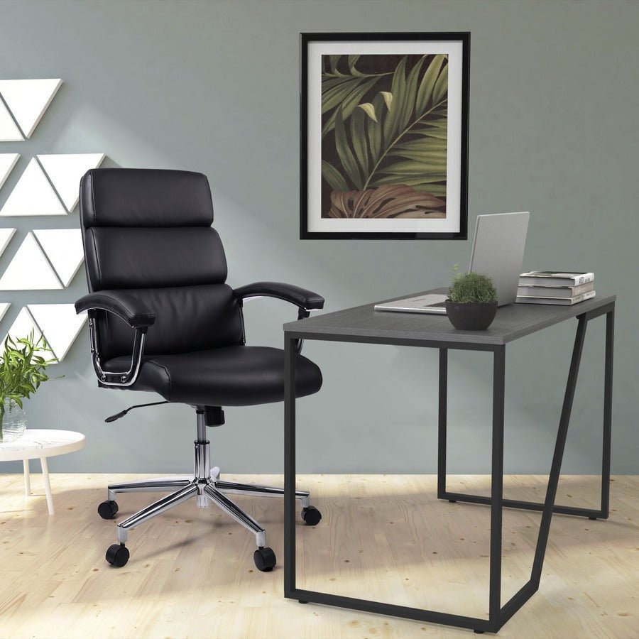 Lorell High - Back Executive Office Chair with Bonded Leather Upholstery and Tilt Lock 18.5" - 22.5 "H (LLR - LLR20018) - SchoolOutlet